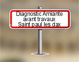 Diagnostic Amiante avant travaux ac environnement sur Saint Paul lès Dax